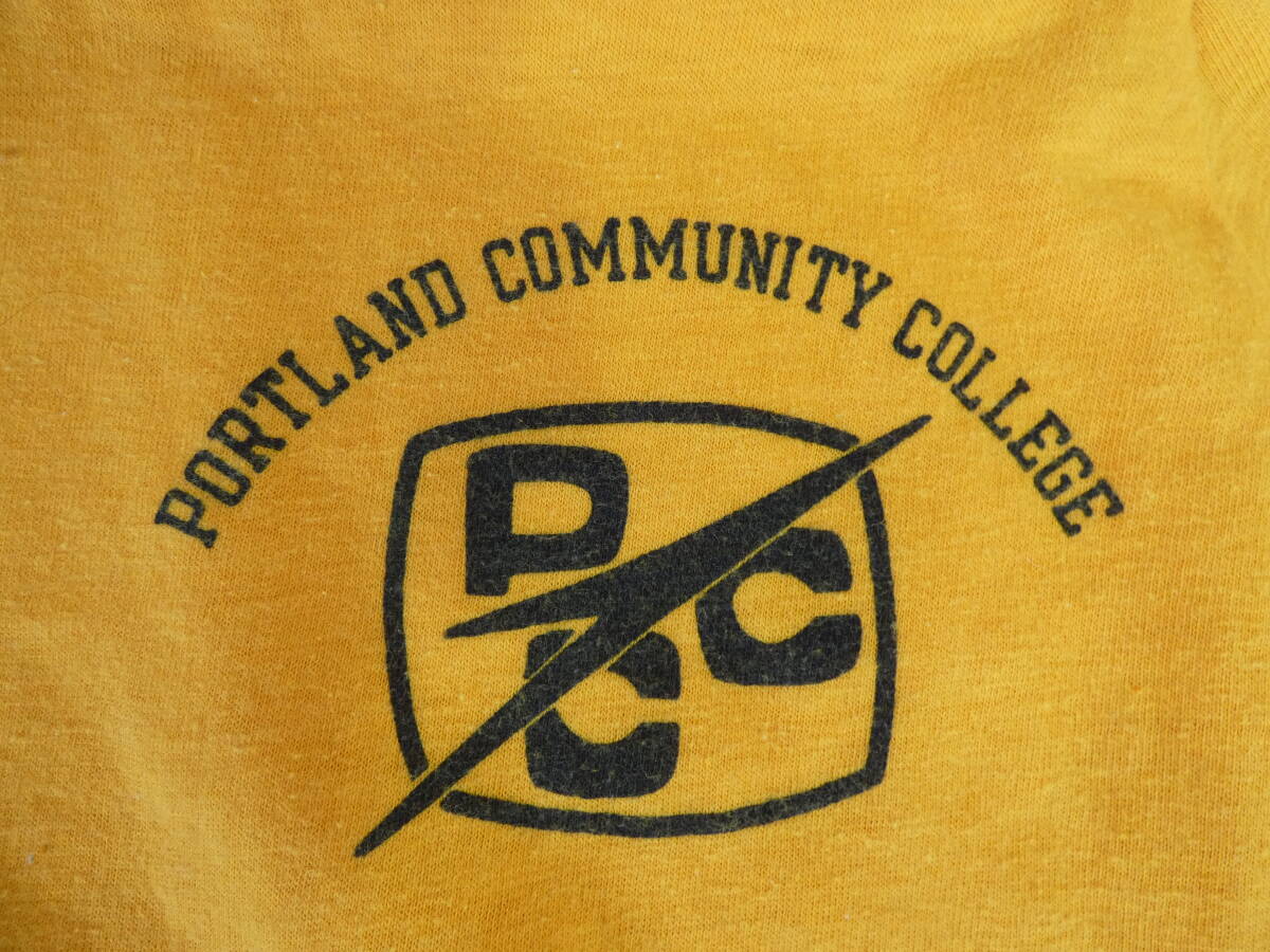 ☆ Champion Portland Community College ロゴTシャツ コットン M チャンピオン ＠送料520円_画像5