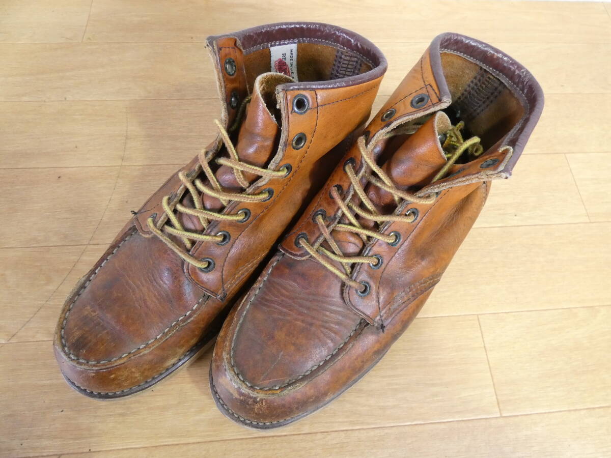 ☆S）REDWING CLASSIC MOC TOE クラシック モック トゥ アイリッシュセッター ブーツ 8 1/2E レッドウィング ＠80_画像5