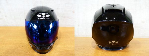 ★ ◇OGK kabuto カブト フルフェイスヘルメット KAMUI-2 カムイ2 サイズM(57-58cm) 現状品＠100_画像2