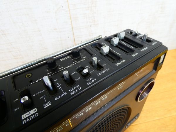 SONY Sony CF-1980 cassette tape recorder radio-cassette audio * radio OK Junk @100(4)