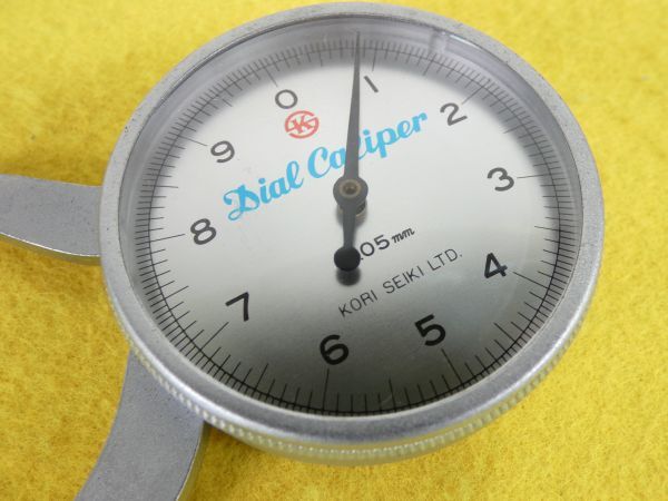 KORI 古里精機製作所 dial caliper ダイヤルゲージ ダイヤルキャリパー 0～10㎜ @送料520円(4)の画像3