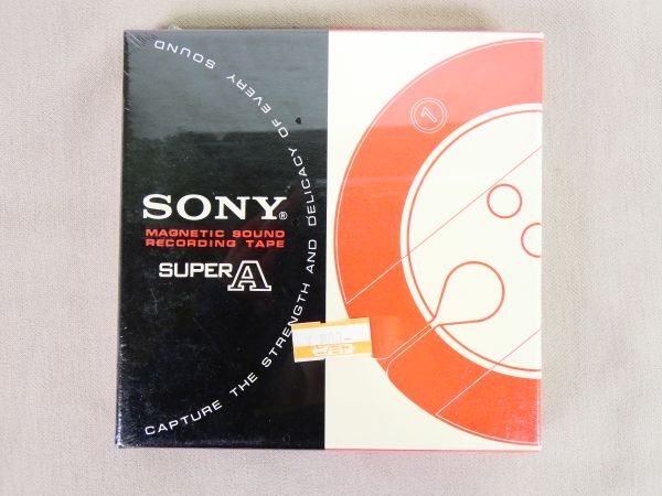 未開封！ SONY SuperA 5号 TYPE A5-60 オープンリールテープ ① @送料370円(4)の画像1