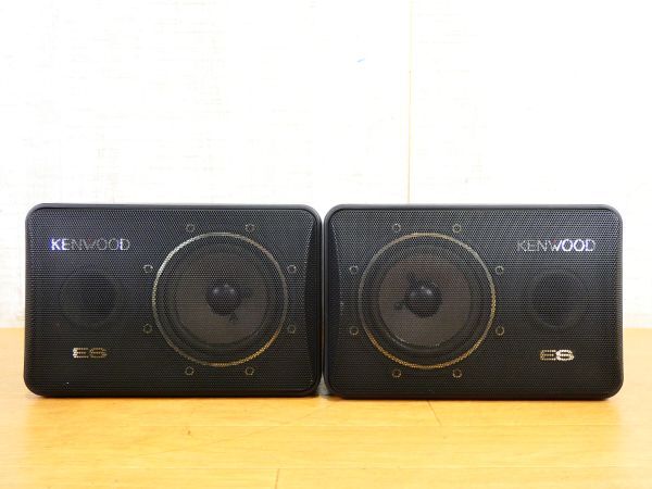 KENWOOD Kenwood CM-5ES speaker pair audio sound equipment @80(5)