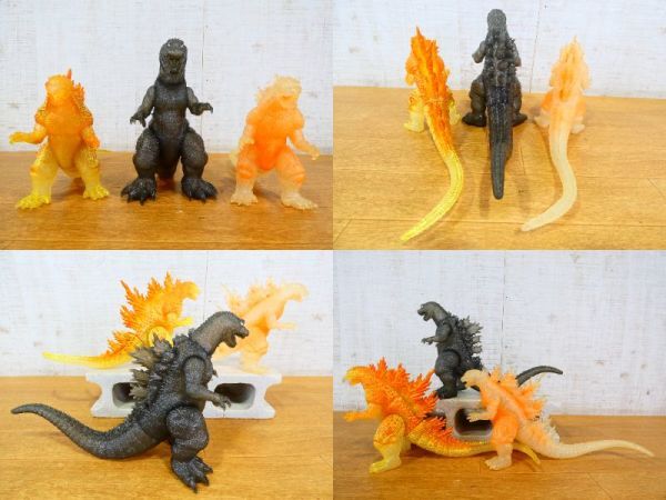 (G5-69)* Bandai Godzilla sofvi figure Movie Monstar series clear me VERSION 7 body set together limitation sofvi @100
