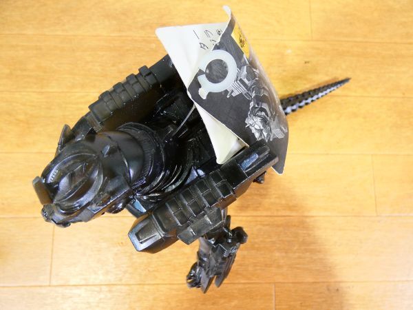 (G5-63)* Bandai Godzilla sofvi figure Movie Monstar series Mechagodzilla 2004 - -ply . equipment type - clear black 30cm tag attaching @80