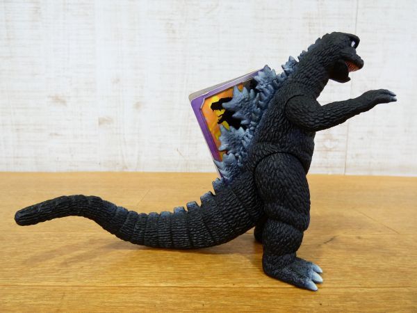 (G5-12)◎バンダイ GODZILLA/ゴジラ ソフビフィギュア ムービーモンスターシリーズ ゴジラ 1968 全長約20cm タグ付き 2006年 ＠80_画像3