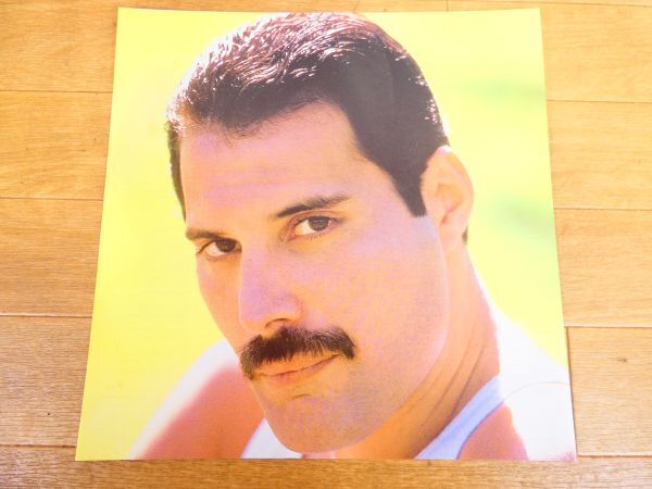 S) Freddie Mercury フレディ・マーキュリー「 Mr.Bad Guy 」 LPレコード 国内盤 28AP 3030 @80 (Z-8)_画像3