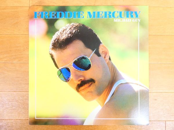 S) Freddie Mercury フレディ・マーキュリー「 Mr.Bad Guy 」 LPレコード 国内盤 28AP 3030 @80 (Z-8)_画像1