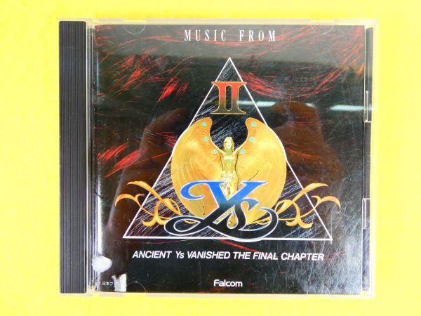ゲーム音楽CD 「 MUSIC FROM Ys Ⅱ（ミュージック・フローム・イースⅡ）」 K32X 7704 @送料180円_画像1