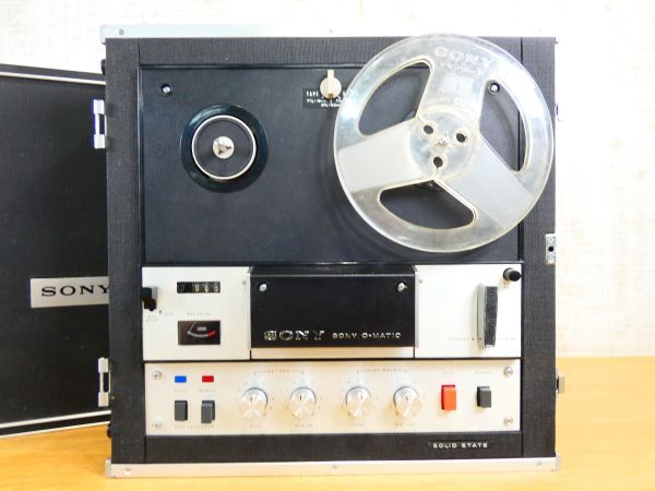 SONY TAPECORDER TC-365 ソニー オープンリールデッキ テープレコーダー オーディオ機器 ※通電OK ジャンク＠120(5)_画像3