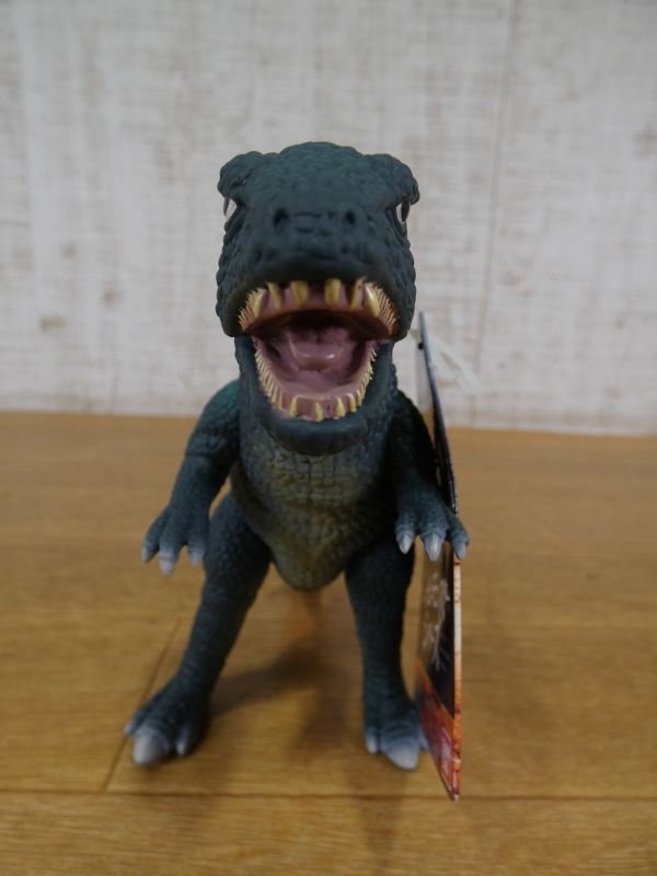 (G5-34)* Bandai Godzilla monster total .. sofvi figure Movie Monstar series goro Zaurus total length approximately 25cm tag attaching store limitation @60