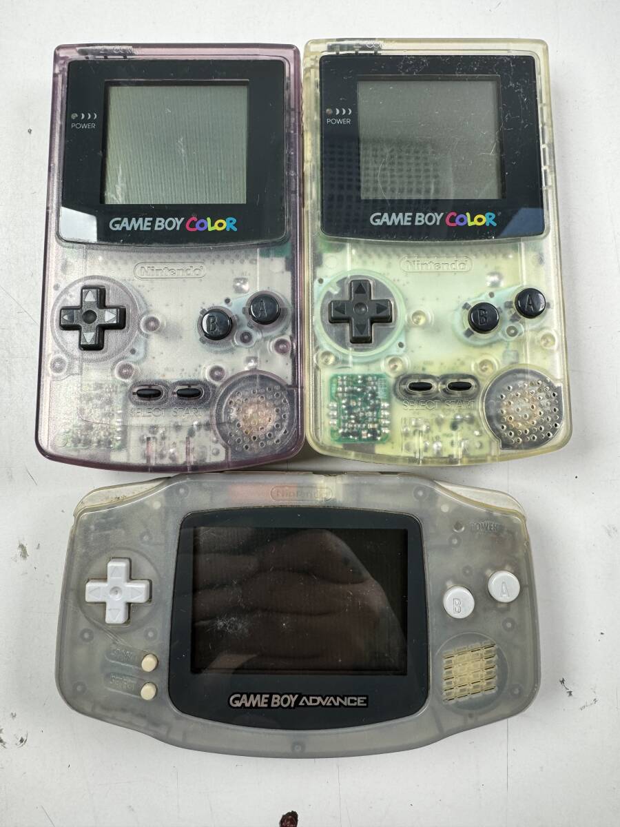 ![ used ]Nintendo GAME BOY COLOR GAME BOY ADVANCE body summarize nintendo Game Boy color advance operation not yet verification @60(5)