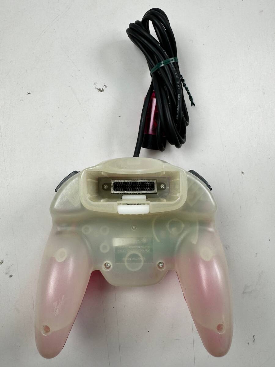 ♪【中古】HORI Nintendo 64用 コントローラ ホリパッド64 任天堂 N64 ロクヨン 動作未確認 ＠60(5)_画像2