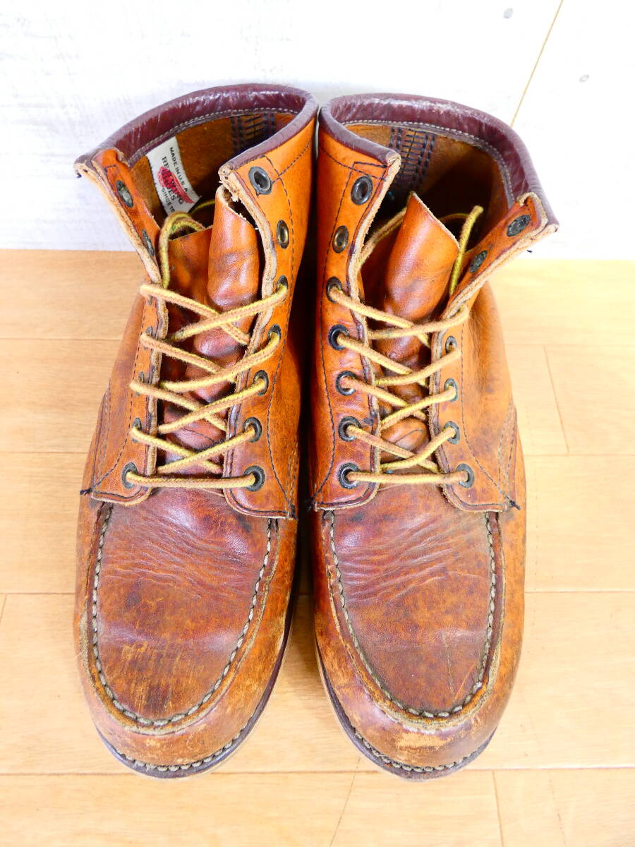 ☆S）REDWING CLASSIC MOC TOE クラシック モック トゥ アイリッシュセッター ブーツ 8 1/2E レッドウィング ＠80_画像2