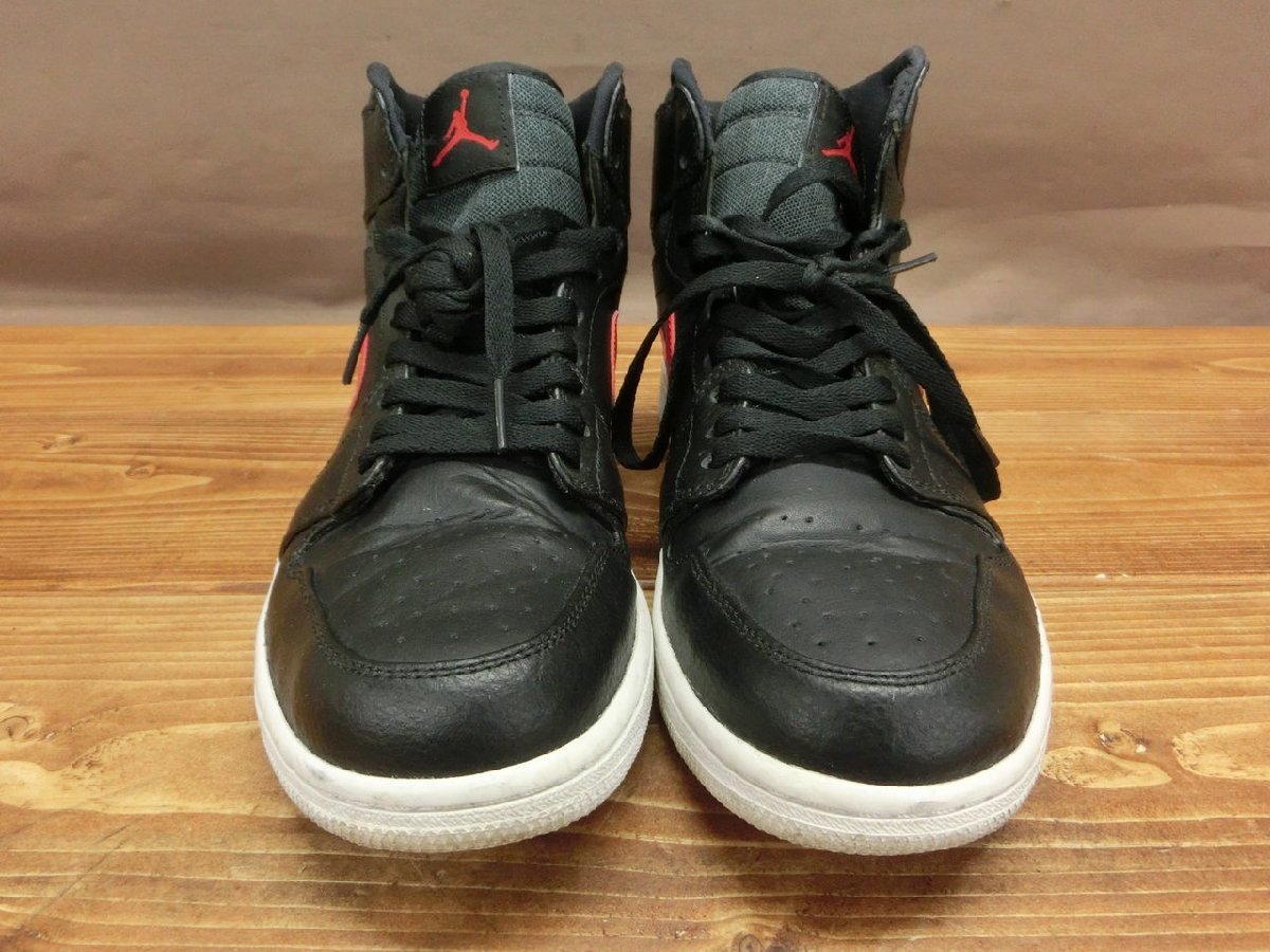 【Y-9975】ナイキ NIKE AA Air Jordan 1 Retro High Rare Air Bred US8 28.5cm 332550-012 エアジョーダン1 レトロ 東京引取可【千円市場】の画像2