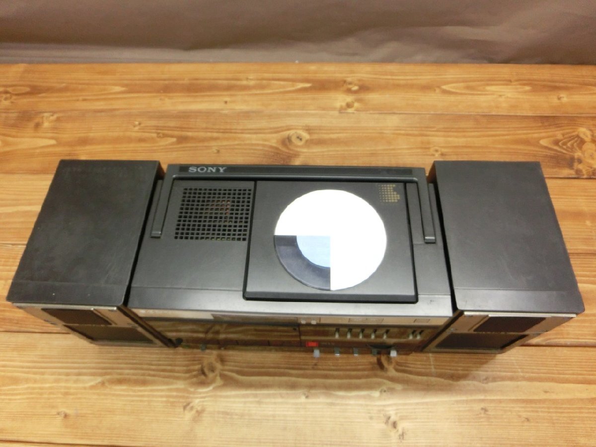 【H3-1010】SONY ソニー CFD-5 CDラジカセ COMPACT DISC STEREO CASSETTE-CORDER カセットレコーダー ジャンク 東京引取可【千円市場】の画像2
