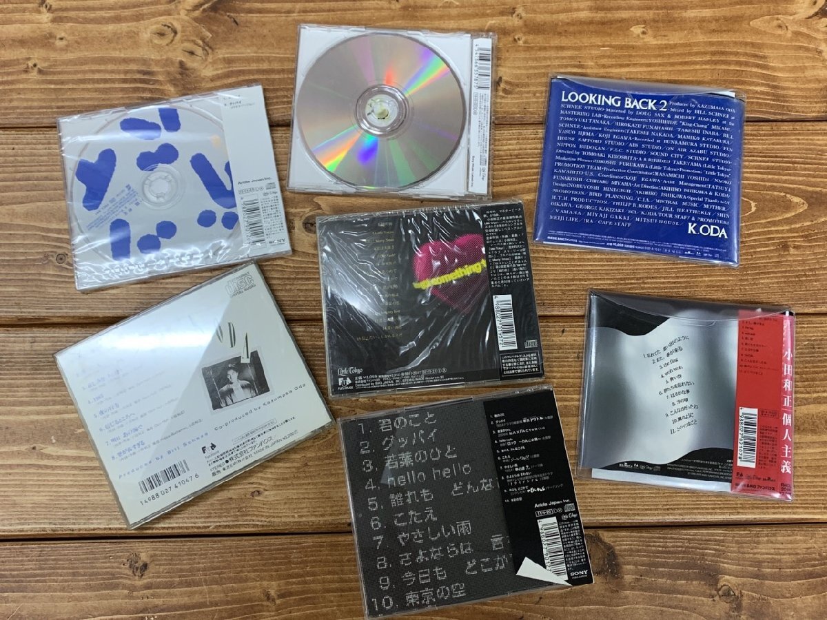 [H3-1038] unused obi attaching contains Oda Kazumasa CD 7 pieces set Good-Bye Domo KODA that road . private person principle other summarize Tokyo pickup possible [ thousand jpy market ]