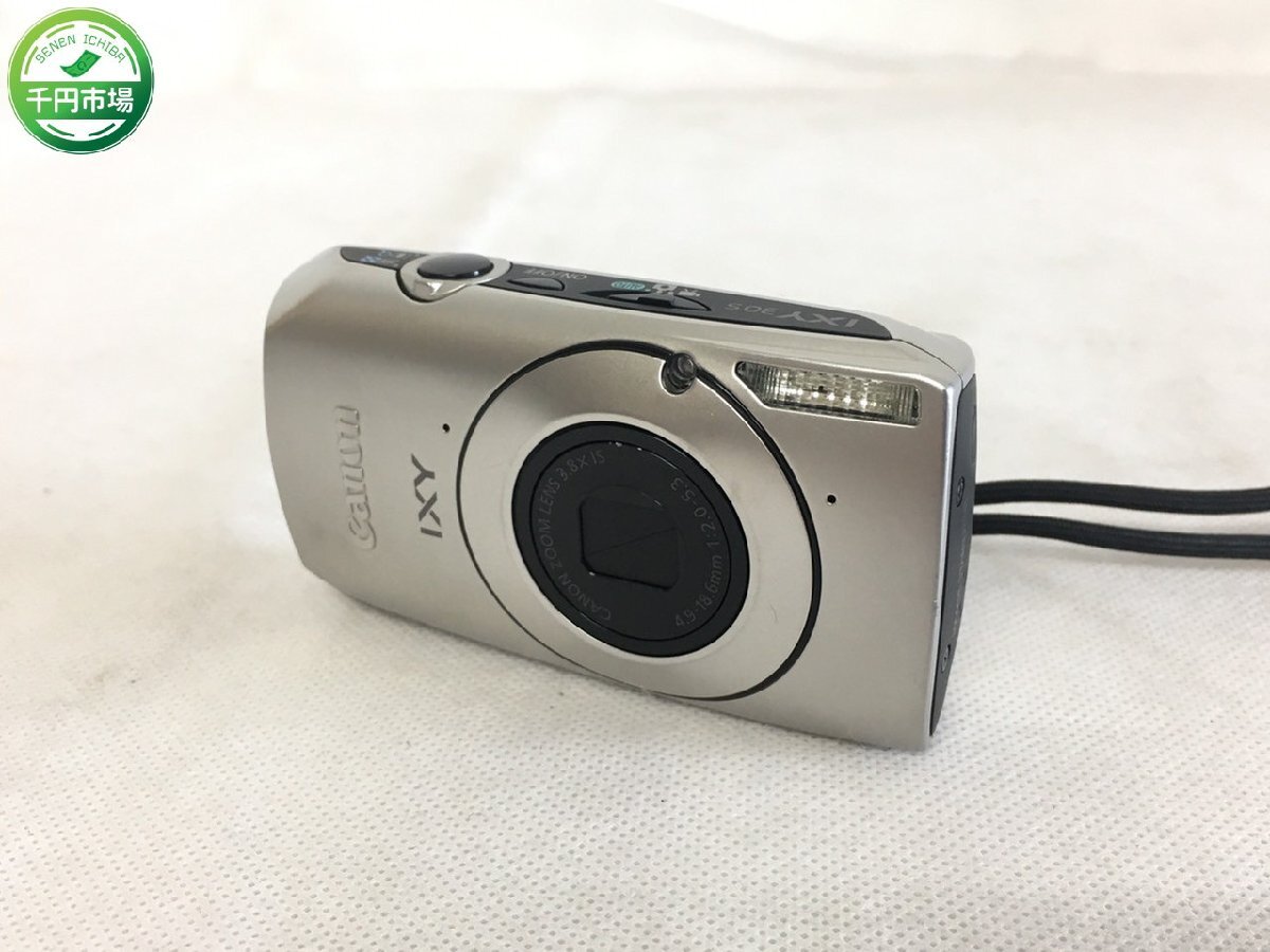 【D-1788】Canon キャノン IXY 30S PC1473 ZOOM LENS 3.8×IS 4.9-18.6mm 1:2.0-5.3 コンパクトデジタルカメラ 現状品【千円市場】_画像1