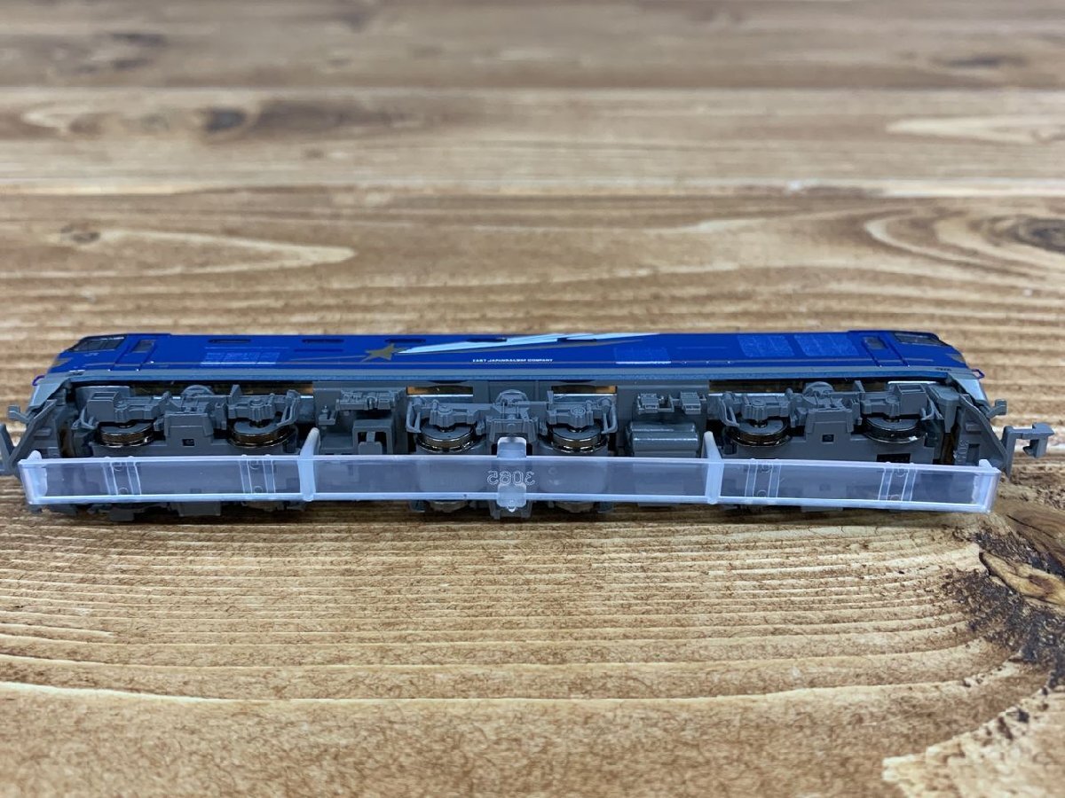 [T3-0209] N gauge KATO. water metal 3065 EF510 500 Hokutosei color blue to rain case attaching N-GAUGE railroad model Tokyo pickup possible [ thousand jpy market ]