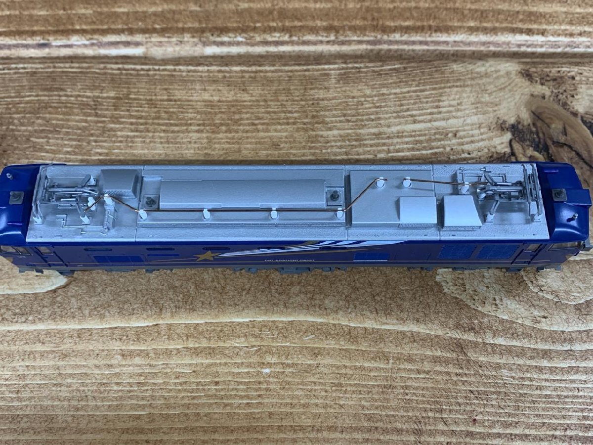 [T3-0209] N gauge KATO. water metal 3065 EF510 500 Hokutosei color blue to rain case attaching N-GAUGE railroad model Tokyo pickup possible [ thousand jpy market ]