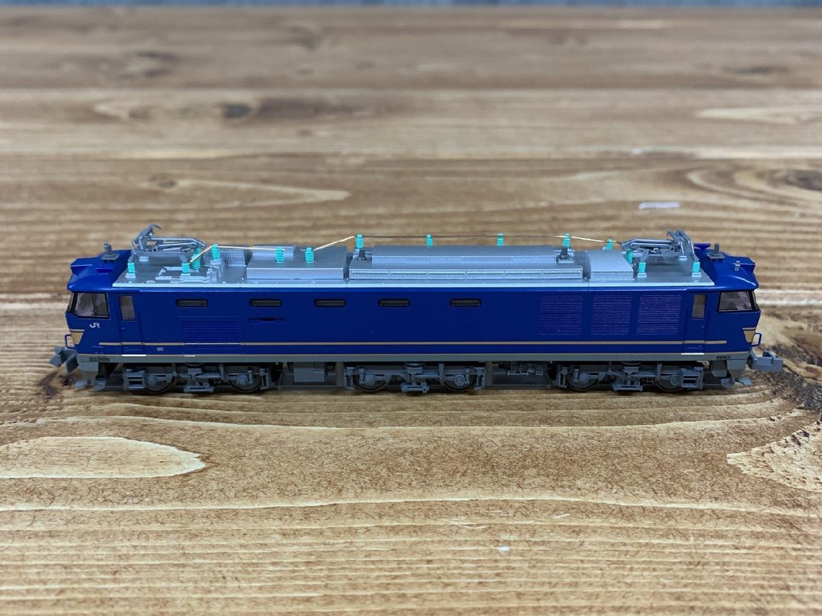 【T3-0210】Nゲージ KATO 関水金属 3065-4 EF510 500 JR貨物色 ブルートレイン ケース付き N-GAUGE 鉄道模型 東京引取可【千円市場】_画像5