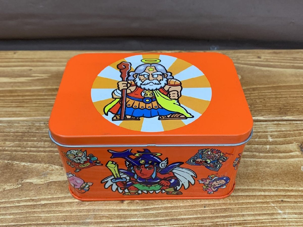 [WB-0462] retro that time thing Bikkuri man can case box approximately 15x10.5x8.5cm collection present condition goods Tokyo pickup possible [ thousand jpy market ]