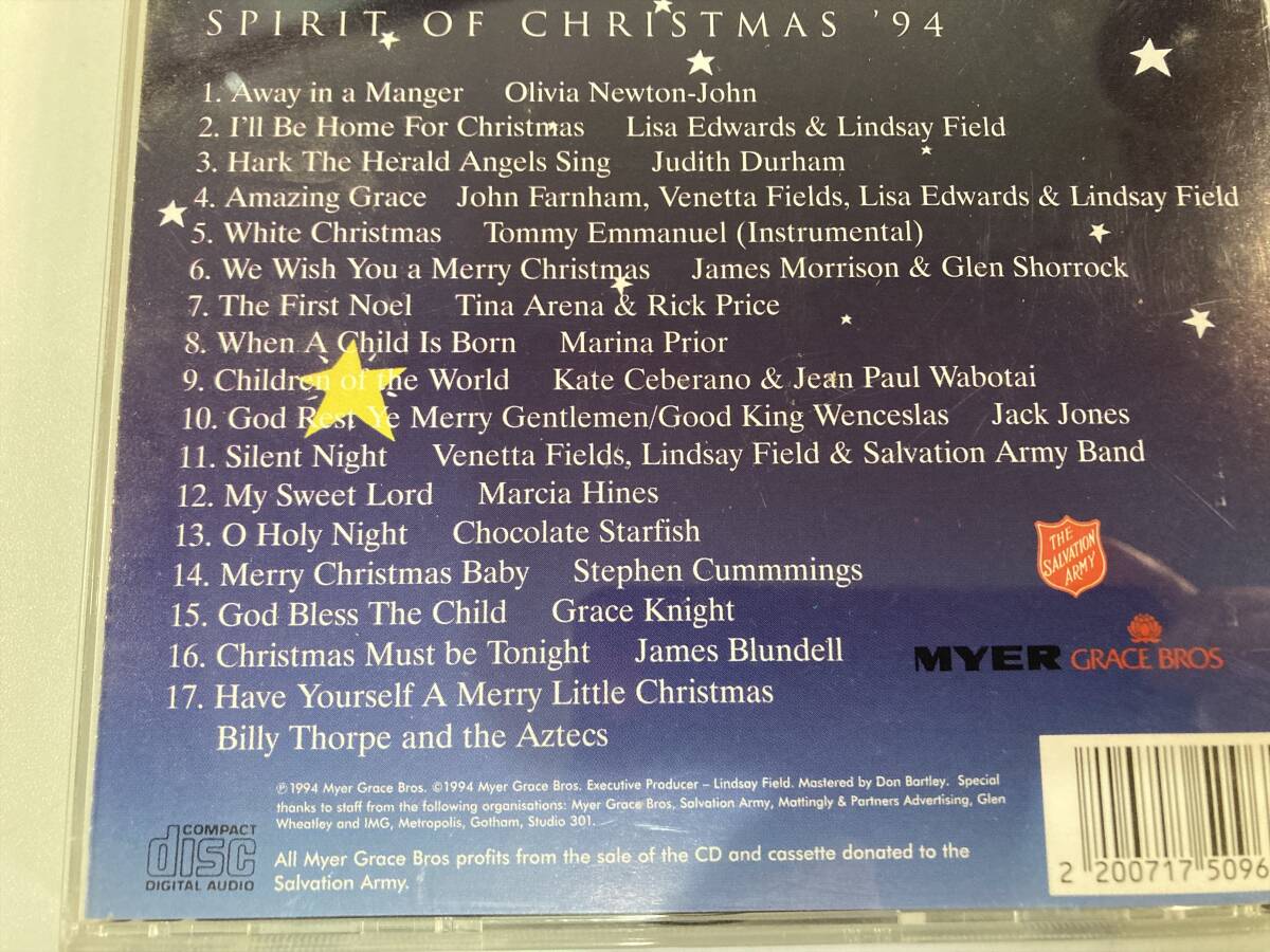 【1】【ジャンクCD】10376 The Spirit Of Christmas '94_画像2