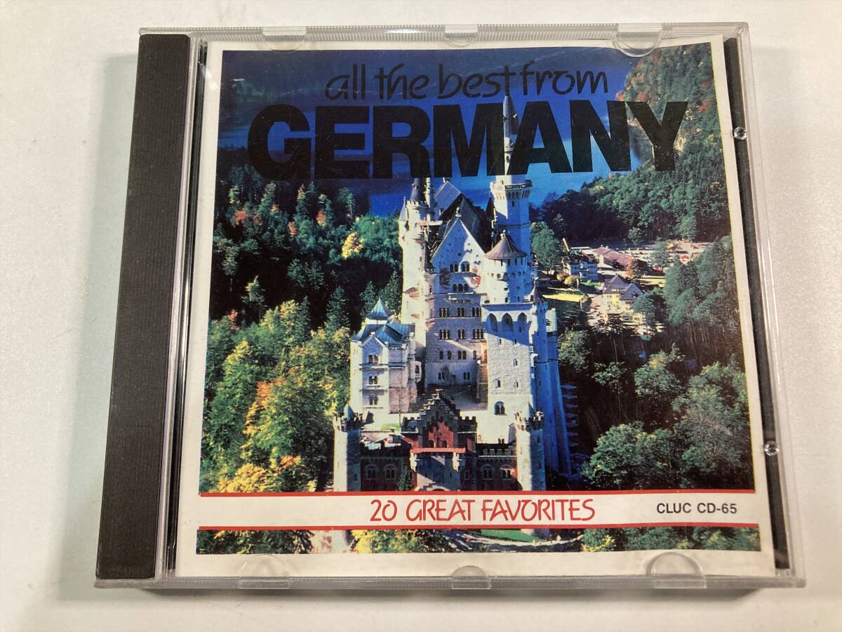【1】【ジャンクCD】10469 All The Best From Germany_画像1
