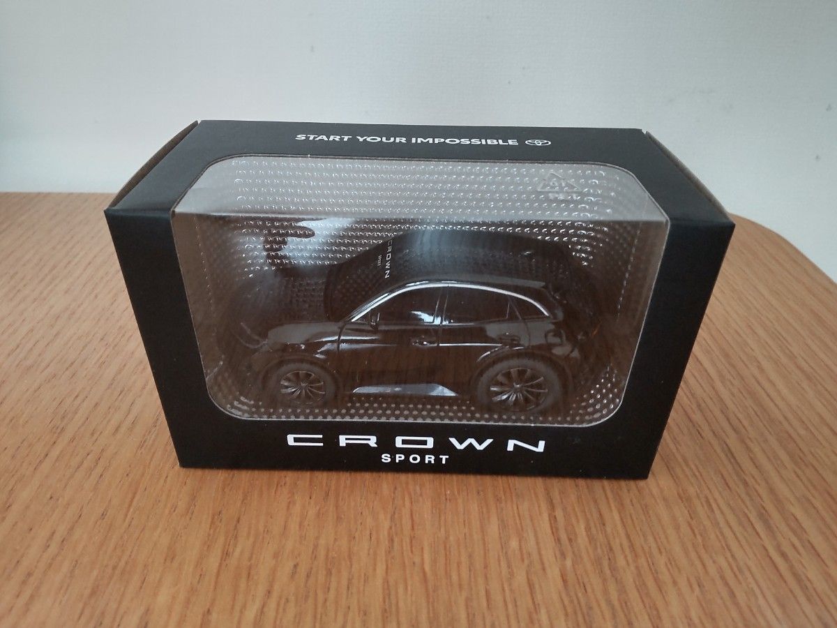 クラウンスポーツ プルバックカー カラーサンプル トヨタ 全色セット 7色 7台 CROWN SPORT 非売品 ホワイトブラック