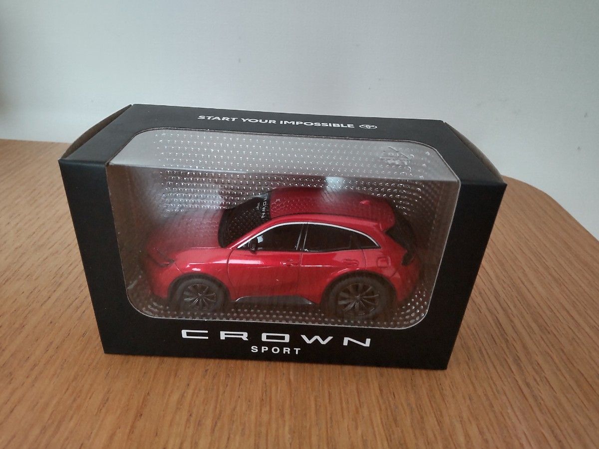 クラウンスポーツ プルバックカー カラーサンプル トヨタ 全色セット 7色 7台 CROWN SPORT 非売品 ホワイトブラック