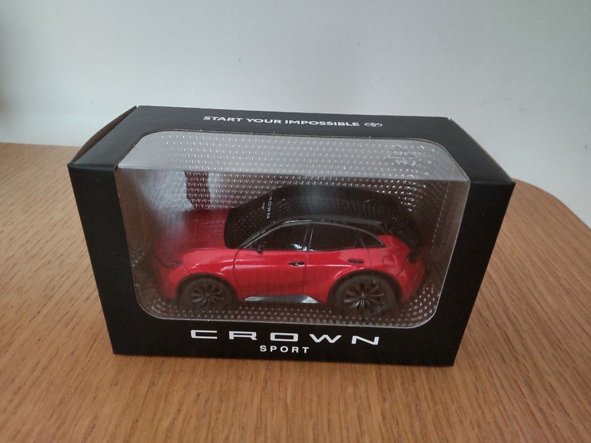 クラウンスポーツ プルバックカー カラーサンプル トヨタ 全色セット 7色 7台 CROWN SPORT 非売品 ホワイトブラック