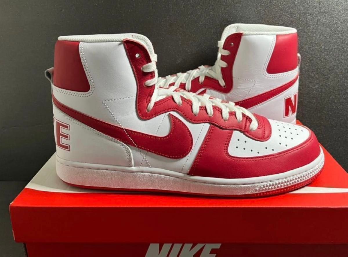 Nike Terminator High "University Red and White"新品　28cm