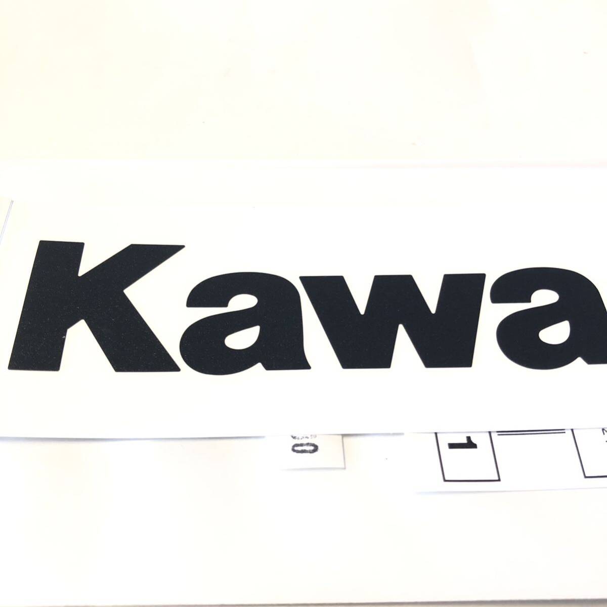 カワサキ Kawasaki デカール 開封済み_画像2