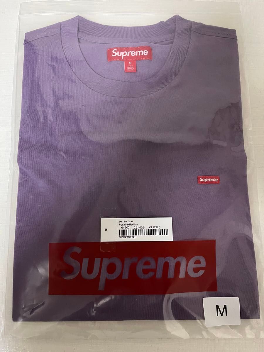 新品 Supreme Small Box Tee ,Purple, Mサイズ, 24SS, 赤タグ