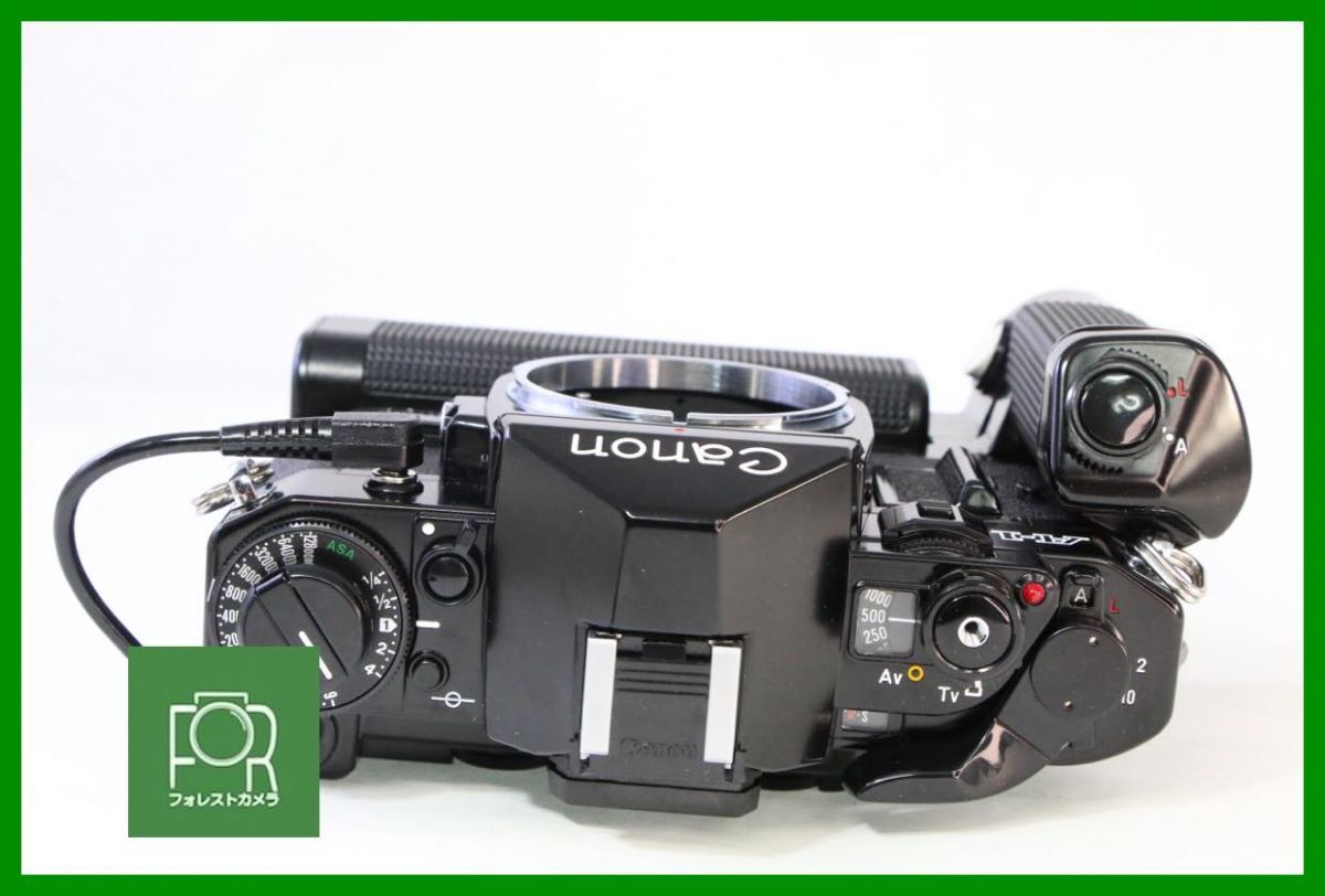 良品□Canon A-1 ボディ□シャッター全速・露出計・ワインダー完 良品□Canon A-1 ボディ□シャッター全速・露出計・ワインダー完