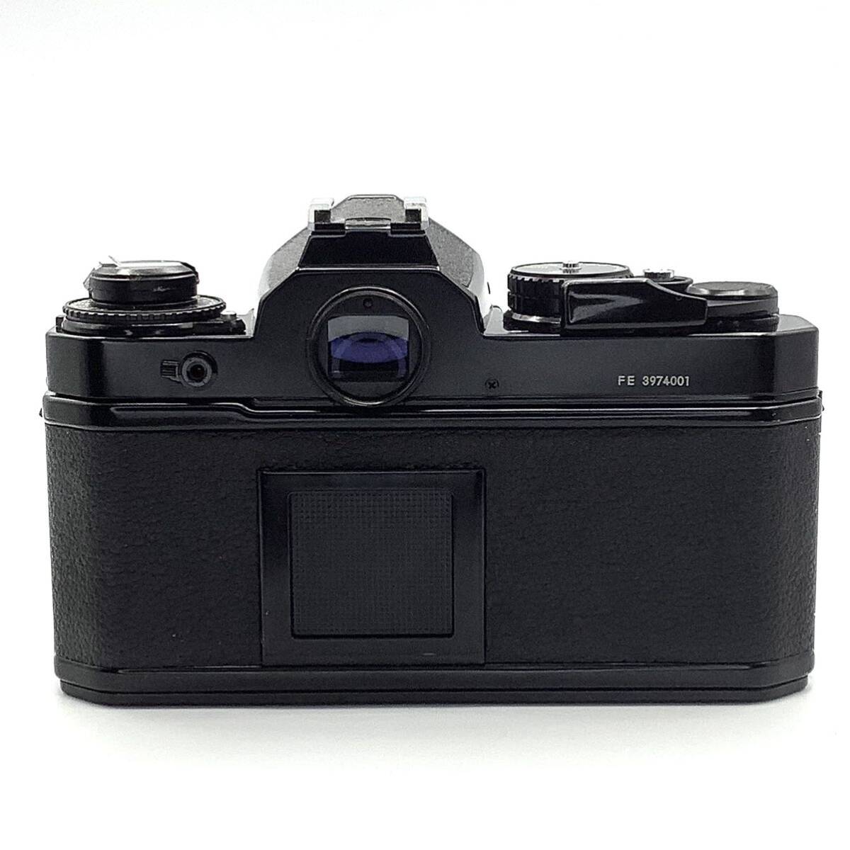 【 整備済・動作保証 】Nikon ニコン FE ブラックペイント ／ Ai-S NIKKOR 50mm f1.4 _画像6