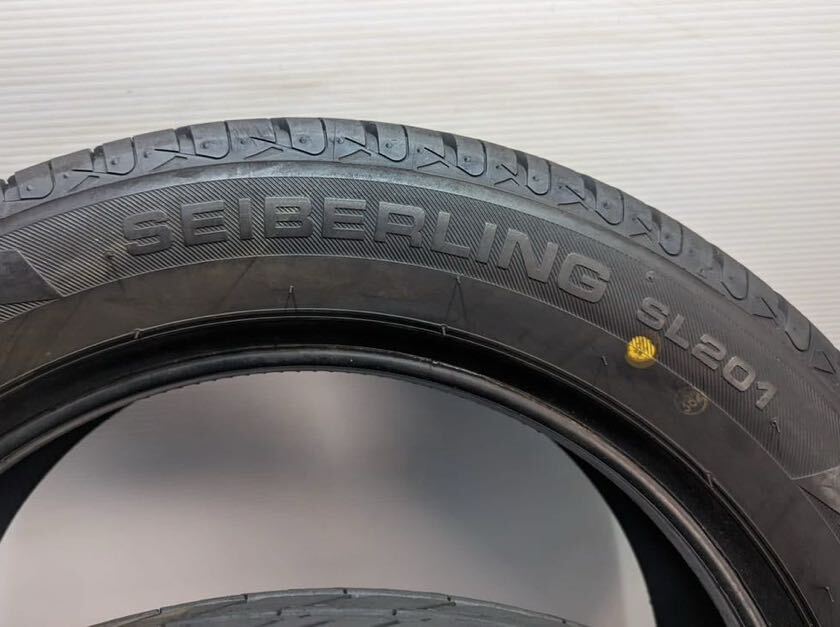  Saber ring (SEIBERLING) SL201#185/55R15 81H#2022 year made #4 pcs set # spew groove #C-65# Bridgestone company manufactured 