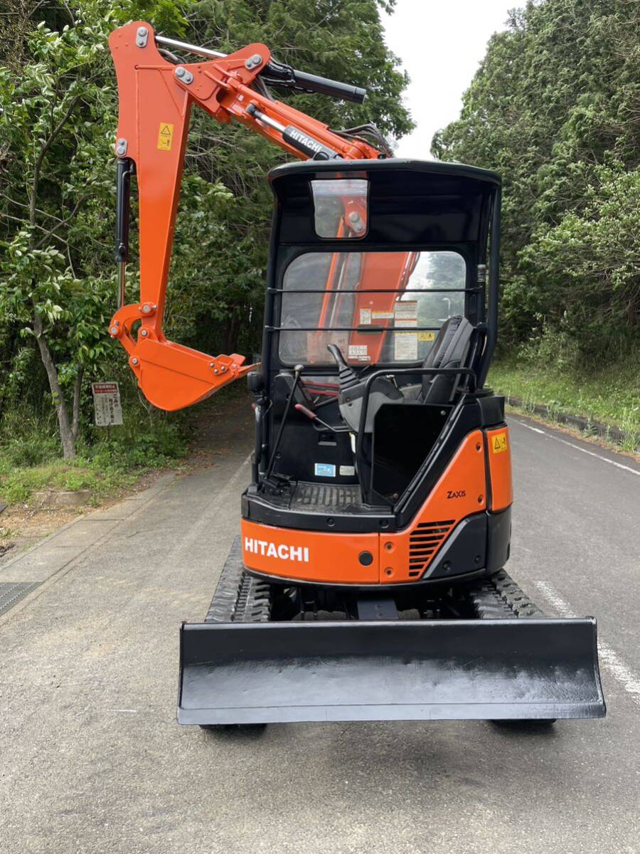 日立 ZX30UR-2 、HITACHI, ミニ油圧ショベル ,茨城県 、。即決買った場合は200kmまで送料無料 。1週間までエンジン補償付き。下取り可能か_画像6