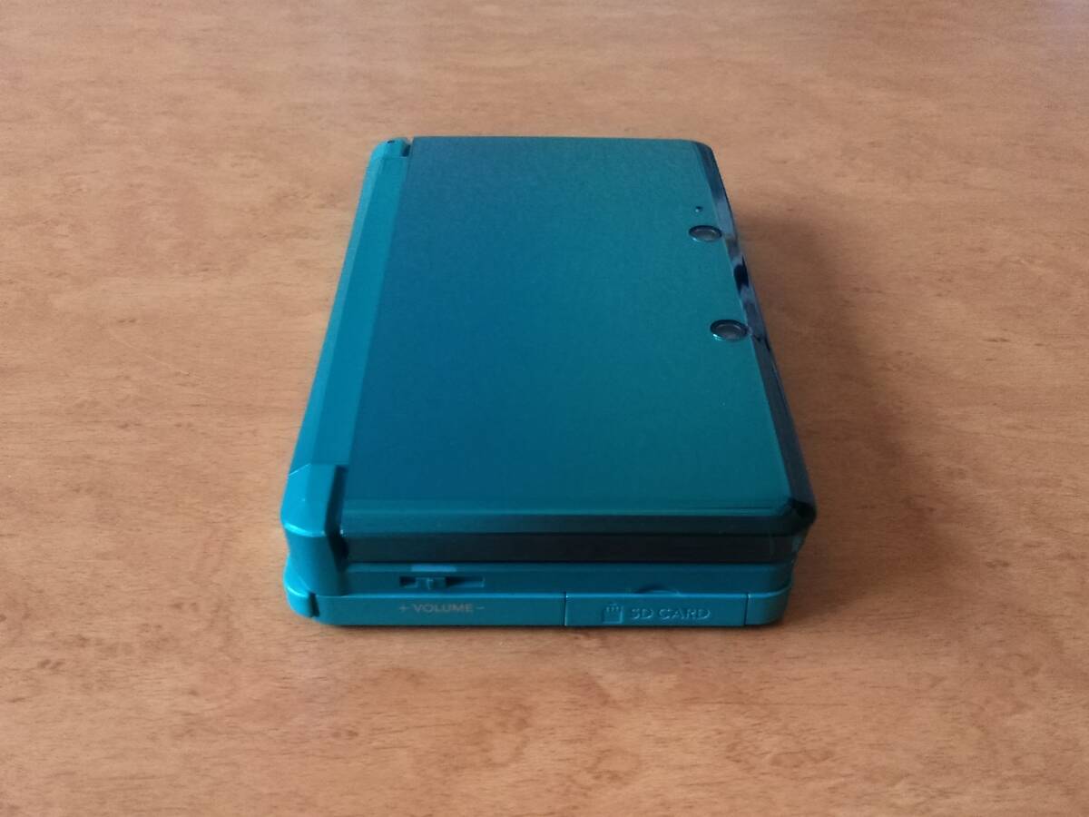 動確済　人気色＆貴重Ver　3DS　中古　アクアブルー　貴重9.2.0-20 J　MH4G・8GB・ペン付　タッチパネルほぼ無傷　1円から送料安　同梱可_画像10