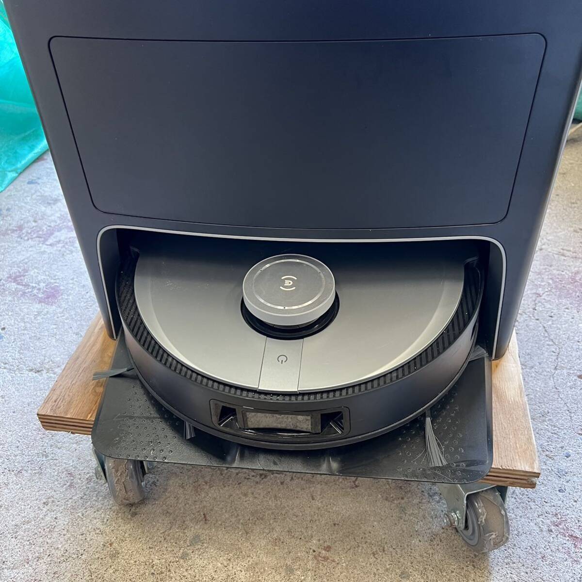 西542 【動作保証】 ECOVACS DEEBOT X1 OMNI DEX11 CH2103 全自動 オールインワンロボット掃除機 エコバックス 中古_画像3