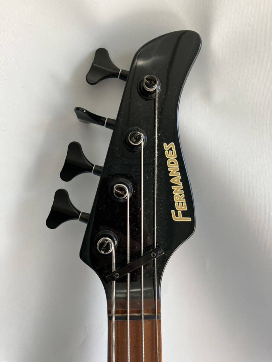 *[500 jpy start ]FERNANDES Fernandes electric bass FRB-55b rack case attaching stringed instruments 