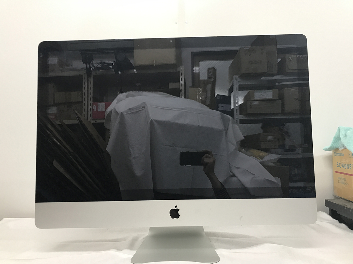 ジャンク■iMac 27インチ, Mid 2011 [i5/12G/HDD:1TB/Mac OS X El Capitan]★通電OK★HDDエラー有★起動不安定★送料無料_画像1