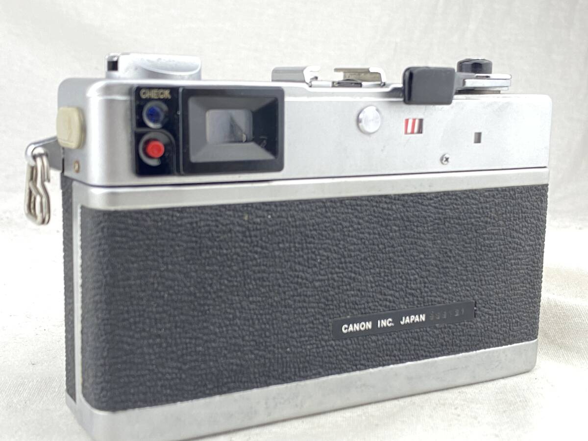 CANON キヤノン Canonet QL17 GIII 40mm f1.7 シルバー レンジファインダー フィルムカメラ_画像4