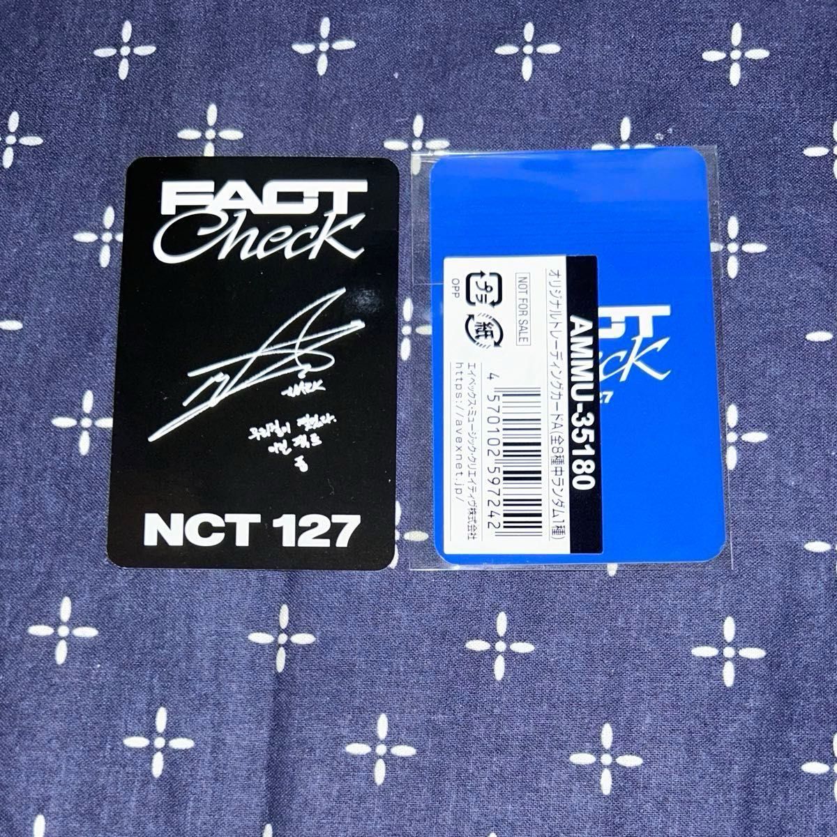 NCT 127 Fact check マーク トレカ Mumo