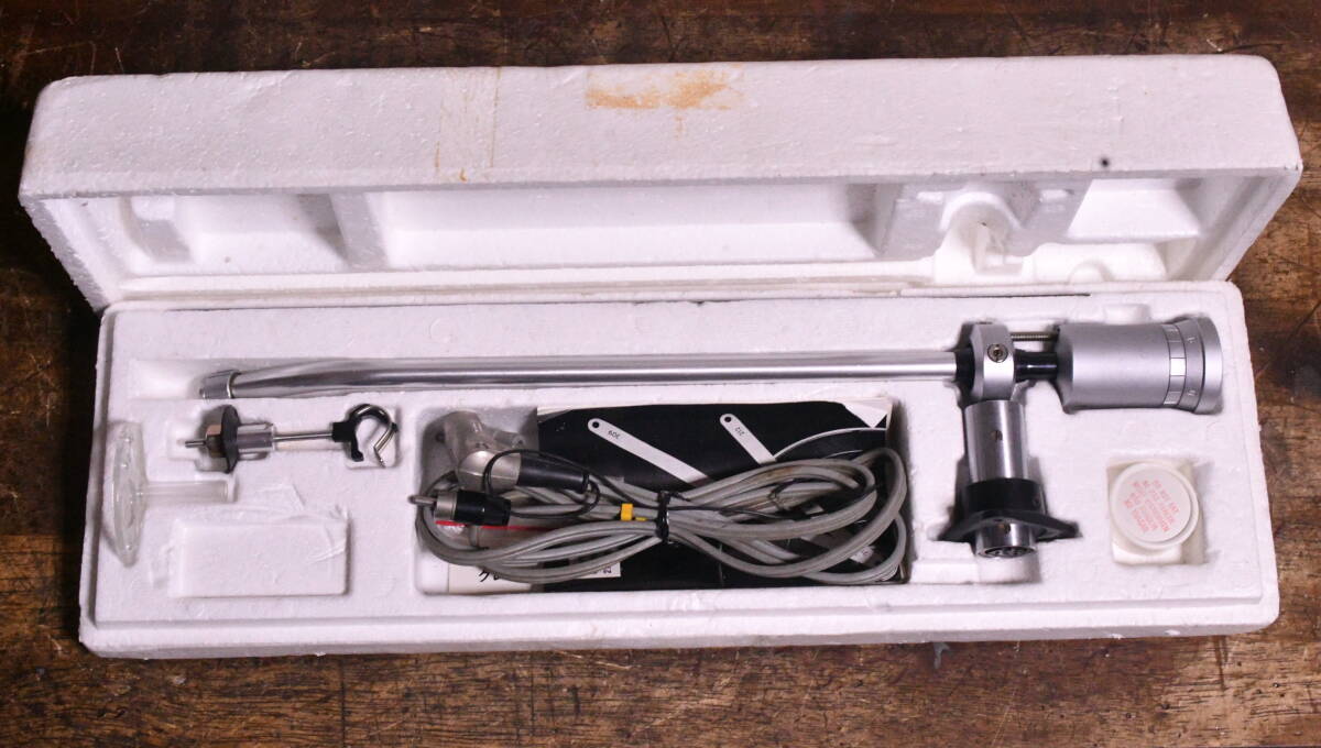  rare thing less scratch Ortofon tone arm origin box attaching EMT cartridge exclusive use operation beautiful goods 
