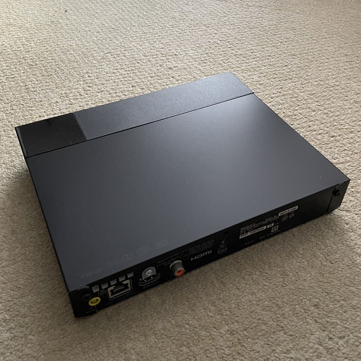 BDP-S1500 SONY ソニー ブルーレイディスクプレーヤー DVDプレーヤー HDMIケーブル付き♪_画像2