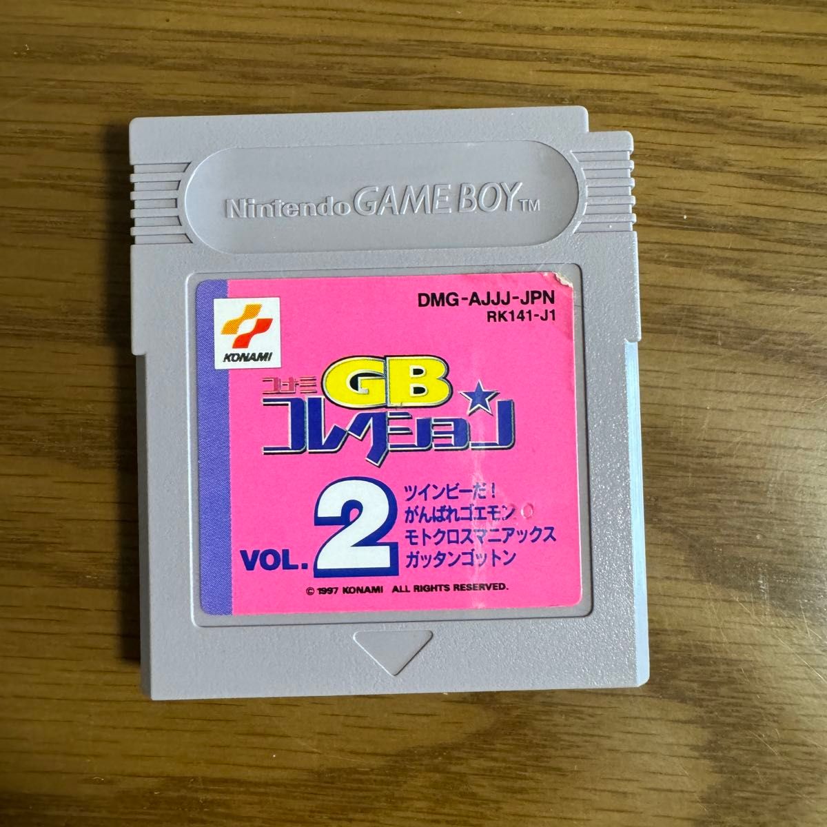 箱・取説付き】ゲームボーイ GAME BOY ソフトKONAMI GB 箱・取説付き】ゲームボーイ GAME BOY ソフトKONAMI GB