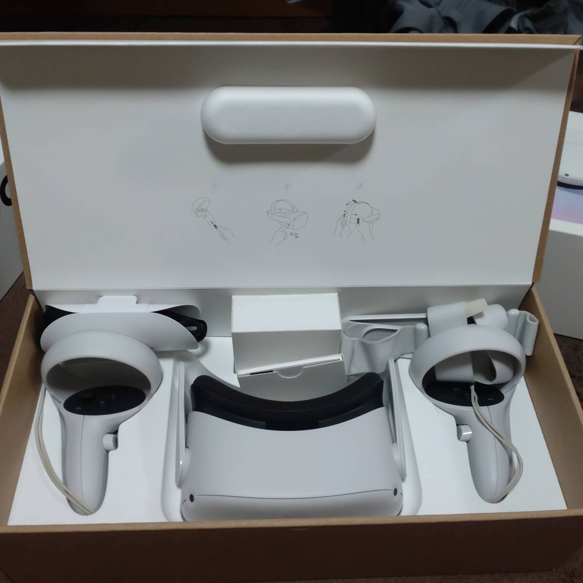 Meta Quest2 128GBmeta Quest 2 VR head mounted display electrification verification OKokyulas accessory have Q2FC Erite case present condition goods.