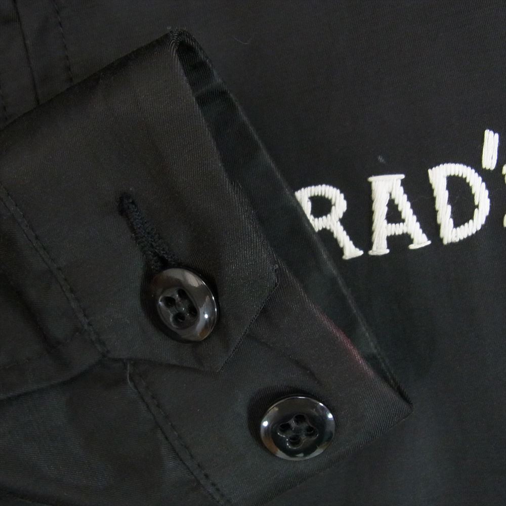 RADIALL ラディアル RAD-11SS-JK006 死神 刺繍 スーベニア ジャケット ジップアップ ブルゾン ブラック系 S【中古】_画像6