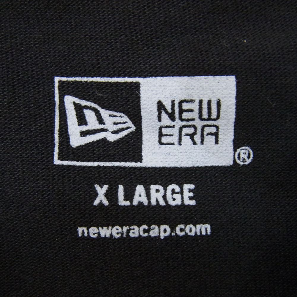 NEW ERA ニューエラ ANNA SUI アナスイ ロゴ 半袖 Tシャツ ブラック系 XL【極上美品】【中古】_画像4